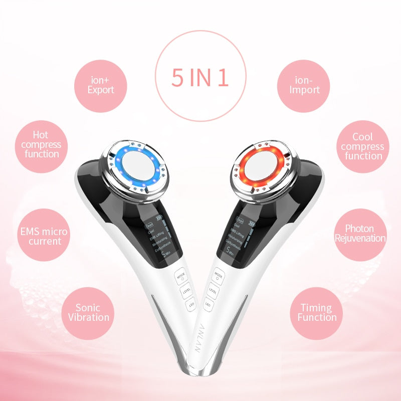 EMS Facial LED Light Therapy privecosmetic